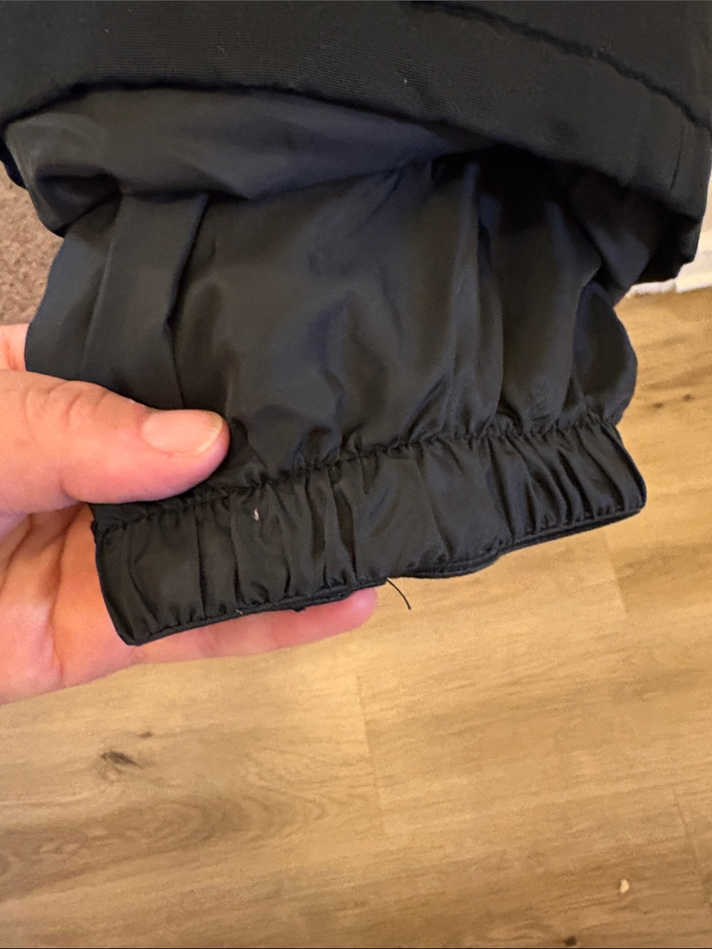 Swiss Tech Black Kids Snow Bib Overalls size youth 10/12 - Picture 4 of 5